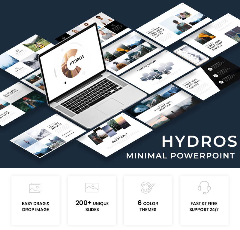 Hydros - Minimal PowerPoint template