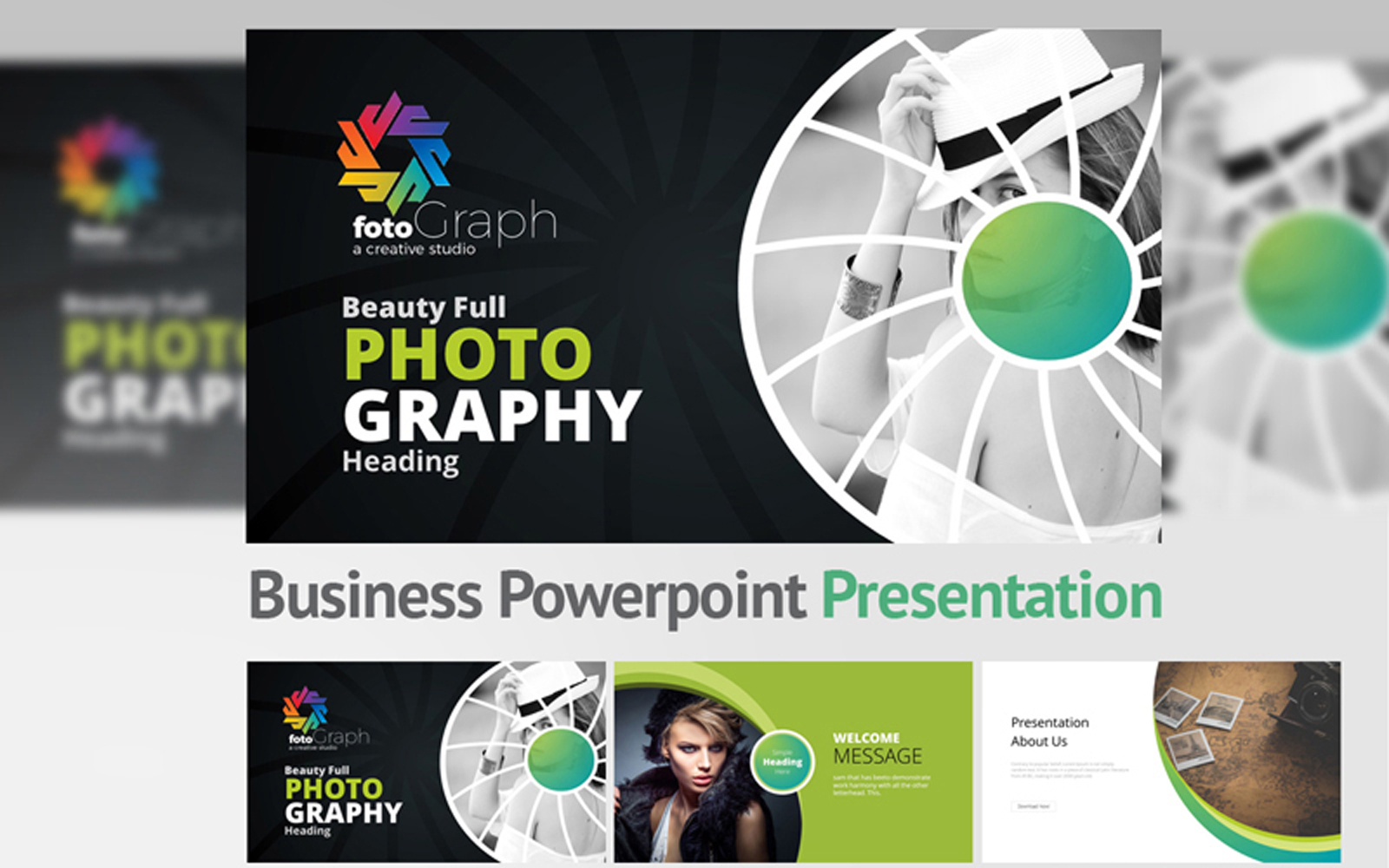 Photo Graphy PowerPoint template