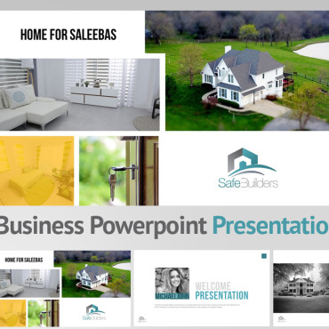 Builders Business PowerPoint Templates 101226