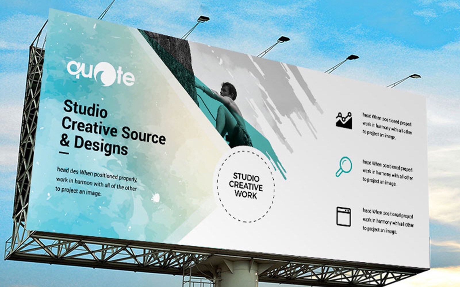 Business Billboard Banner - Corporate Identity Template