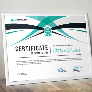 Corporate Decorative Certificate Templates 101285