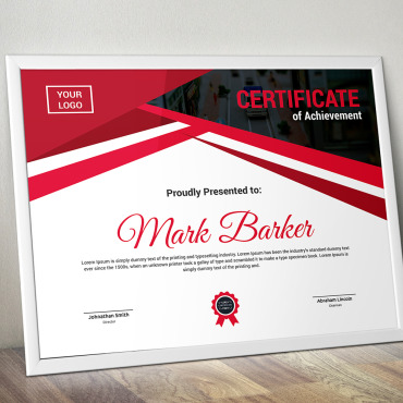 Corporate Decorative Certificate Templates 101286