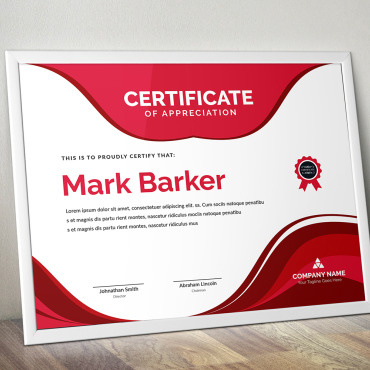 Corporate Decorative Certificate Templates 101287