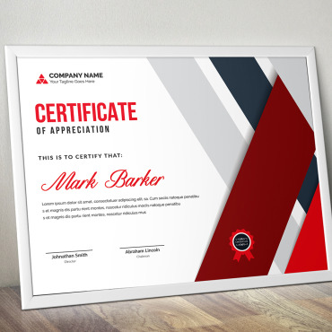 Corporate Decorative Certificate Templates 101290