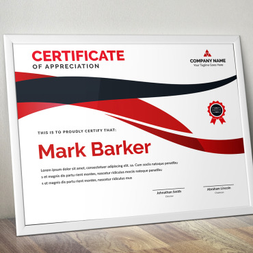 Corporate Decorative Certificate Templates 101291