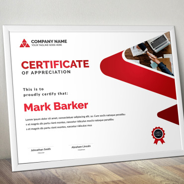 Corporate Decorative Certificate Templates 101292