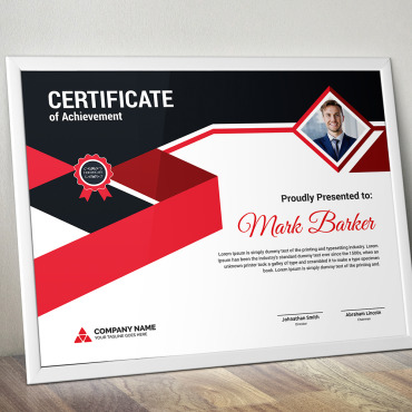 Corporate Decorative Certificate Templates 101300