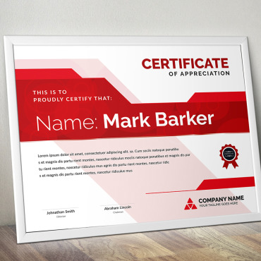 Corporate Decorative Certificate Templates 101306