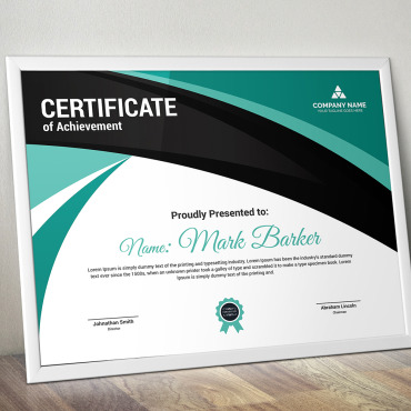 Corporate Decorative Certificate Templates 101317