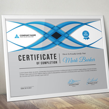 Corporate Decorative Certificate Templates 101319
