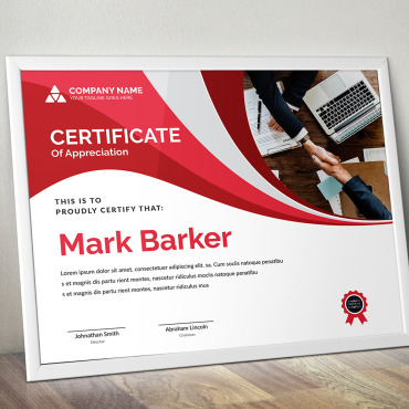 Corporate Decorative Certificate Templates 101321