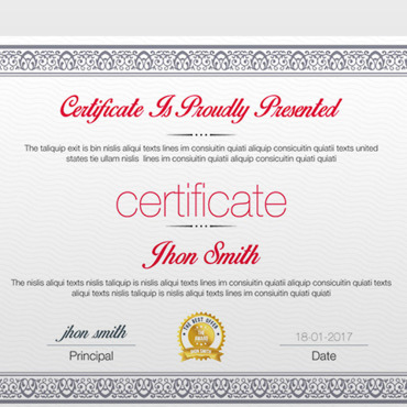 Achievement Awarded Certificate Templates 101357