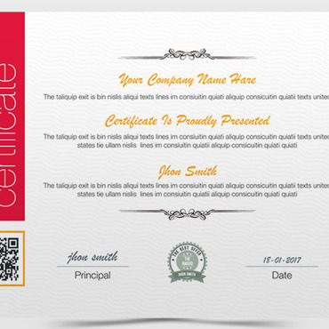 Achievement Awarded Certificate Templates 101361