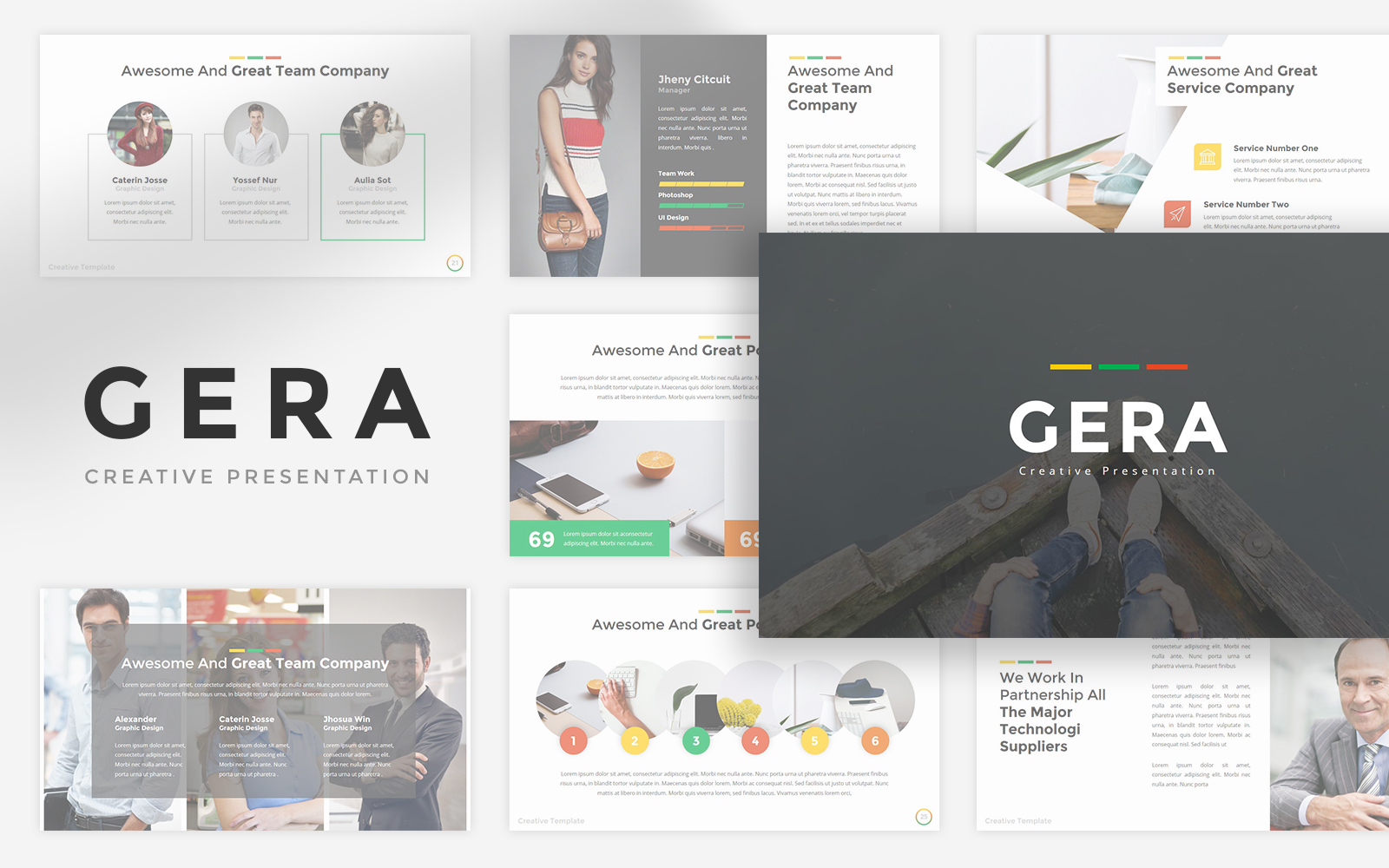 Gera - Creative - Keynote template