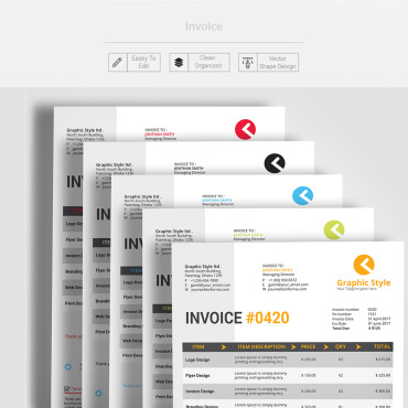 Cleaninvoice Simple Corporate Identity 101374