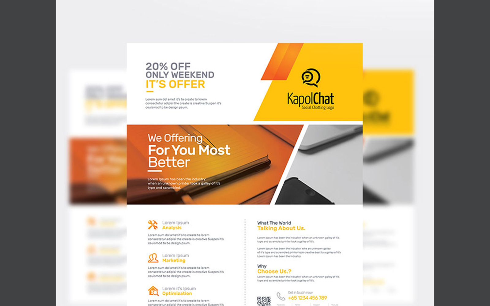 The Business Flyer - Corporate Identity Template