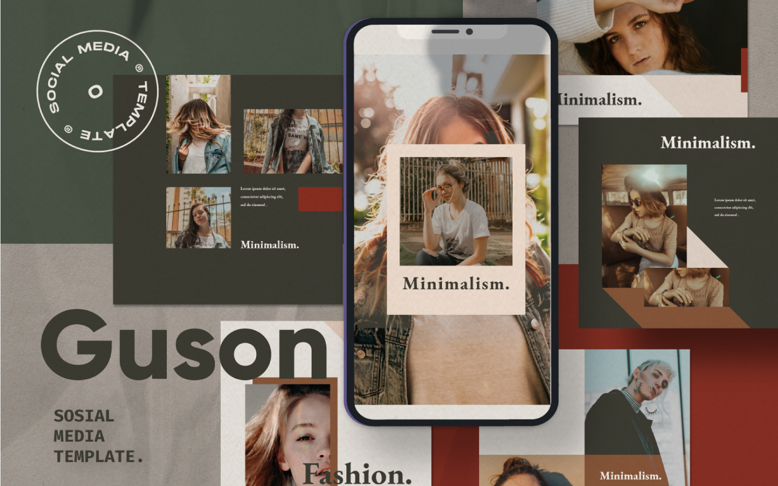 Guson Social Media Template