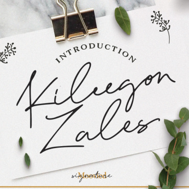 Handwritten Logo Fonts 101410