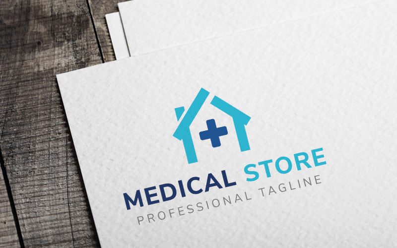 Medical Store Logo Template