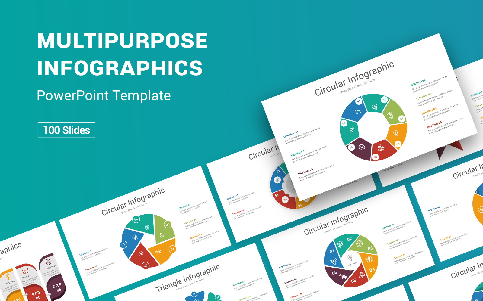 Multipurpose Infographics PowerPoint template