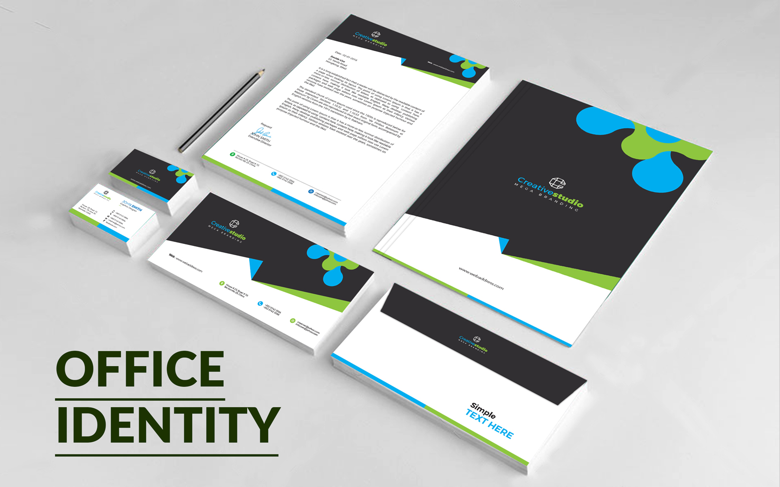 Creative Stationery Branding - Corporate Identity Template