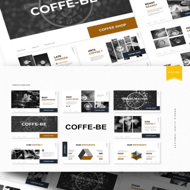 Cafe Coffee Google Slides 101646
