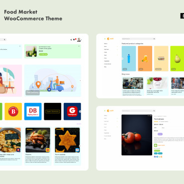 Market Food WooCommerce Themes 101711