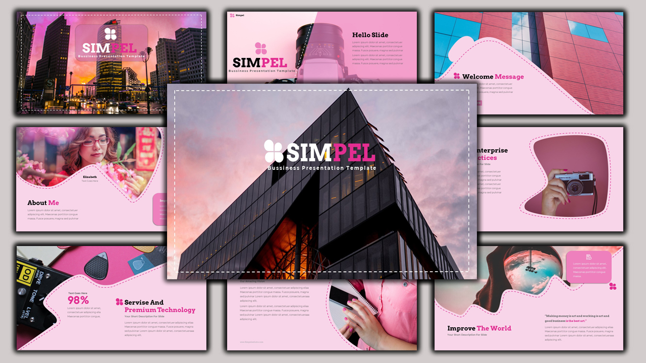 Simpel - Creative Business PowerPoint template