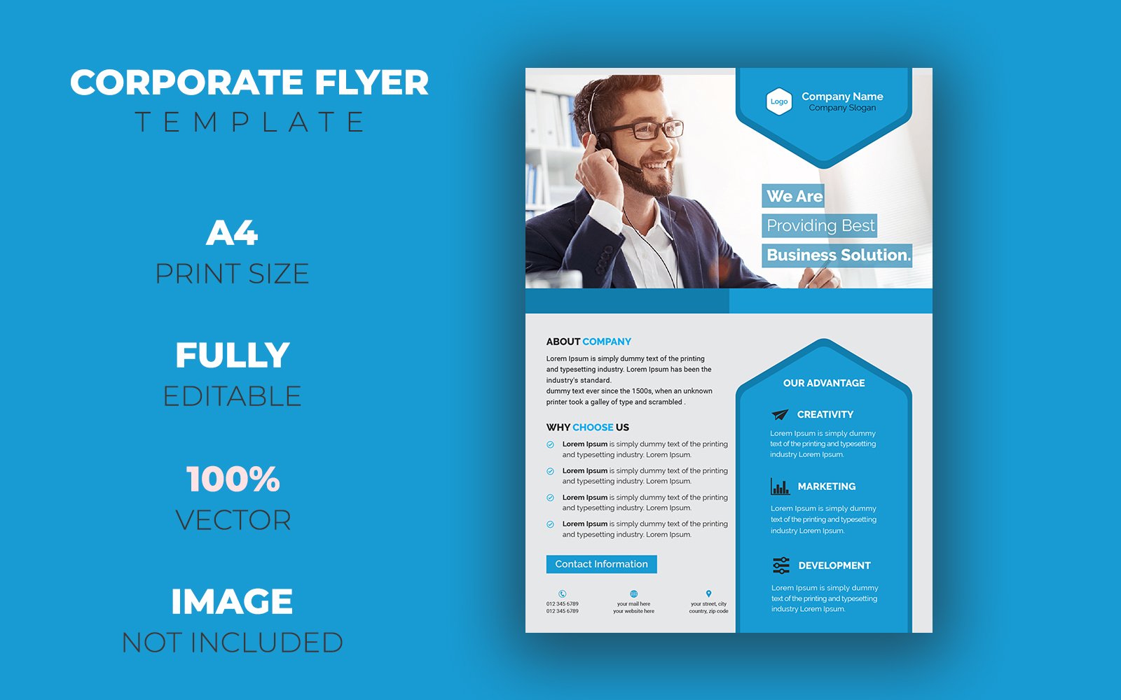 Flyer Design - Corporate Identity Template