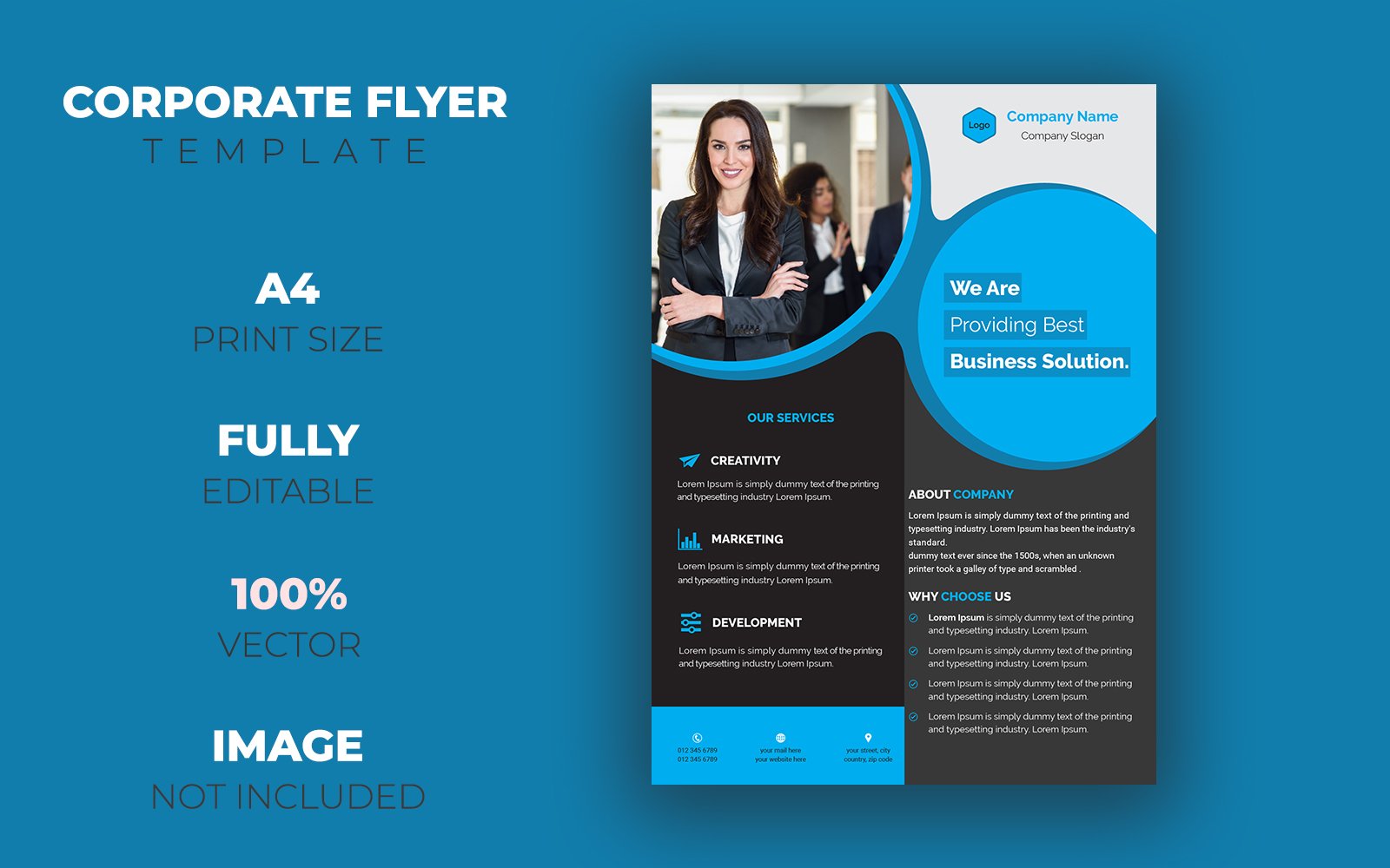 Business Flyer - Corporate Identity Template