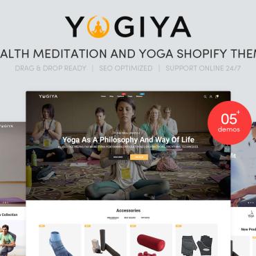 Healthcare Lifestyle Shopify Themes 101771