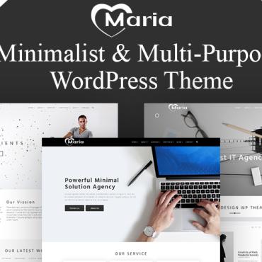 Minimalist Portfolio WordPress Themes 101772