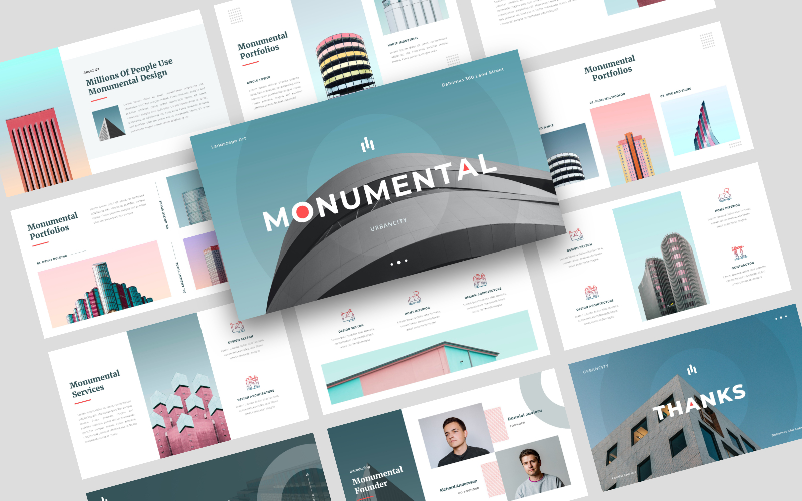 Monumental - Creative - Keynote template