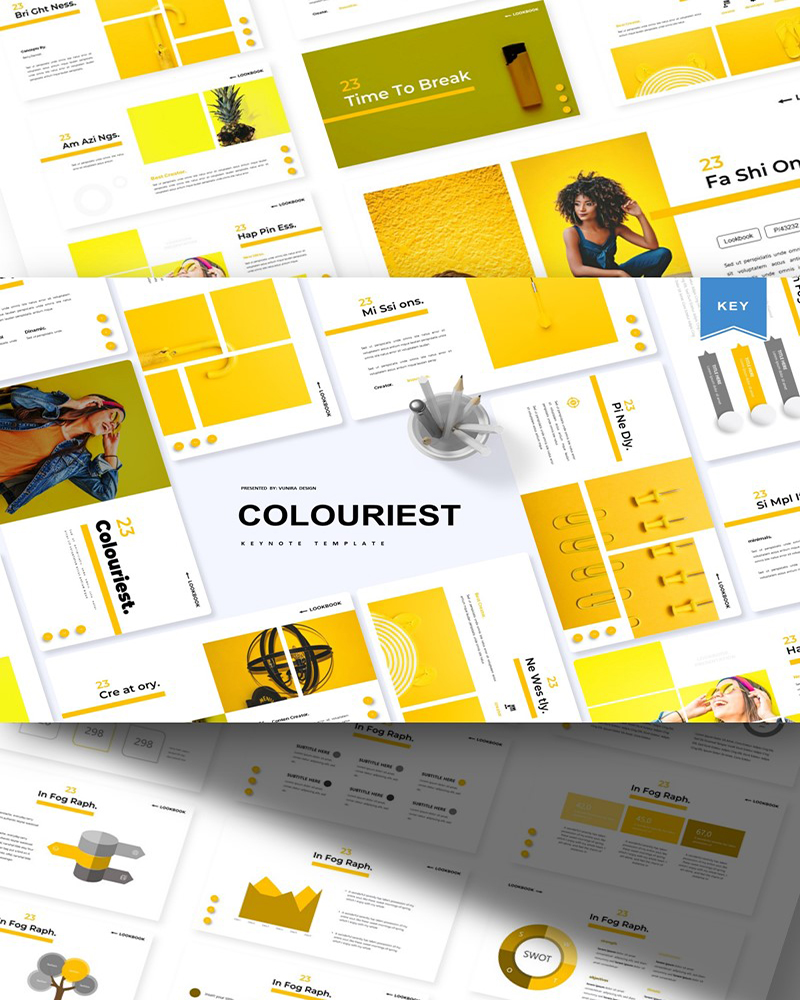 Colouriest - Keynote template