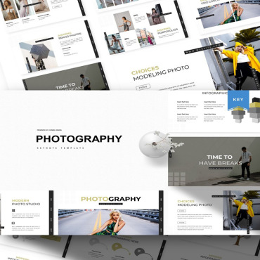 Photo Camera Keynote Templates 101834