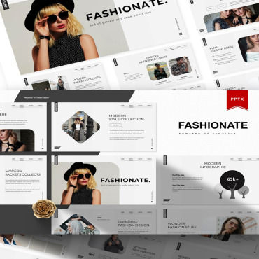 Style Model PowerPoint Templates 101846