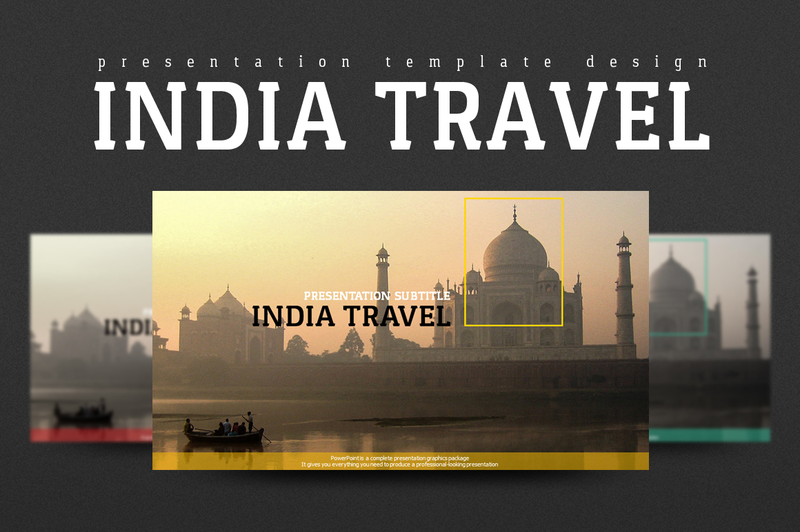 INDIA TRAVEL PowerPoint template