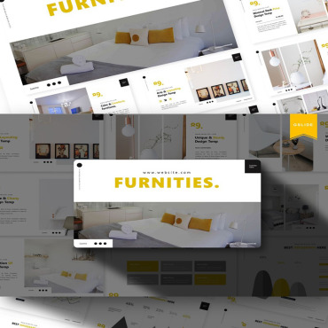 Furniture Interior Google Slides 101908