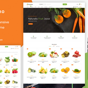 Grocery Store OpenCart Templates 101926
