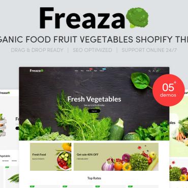 Food Organic Shopify Themes 101934