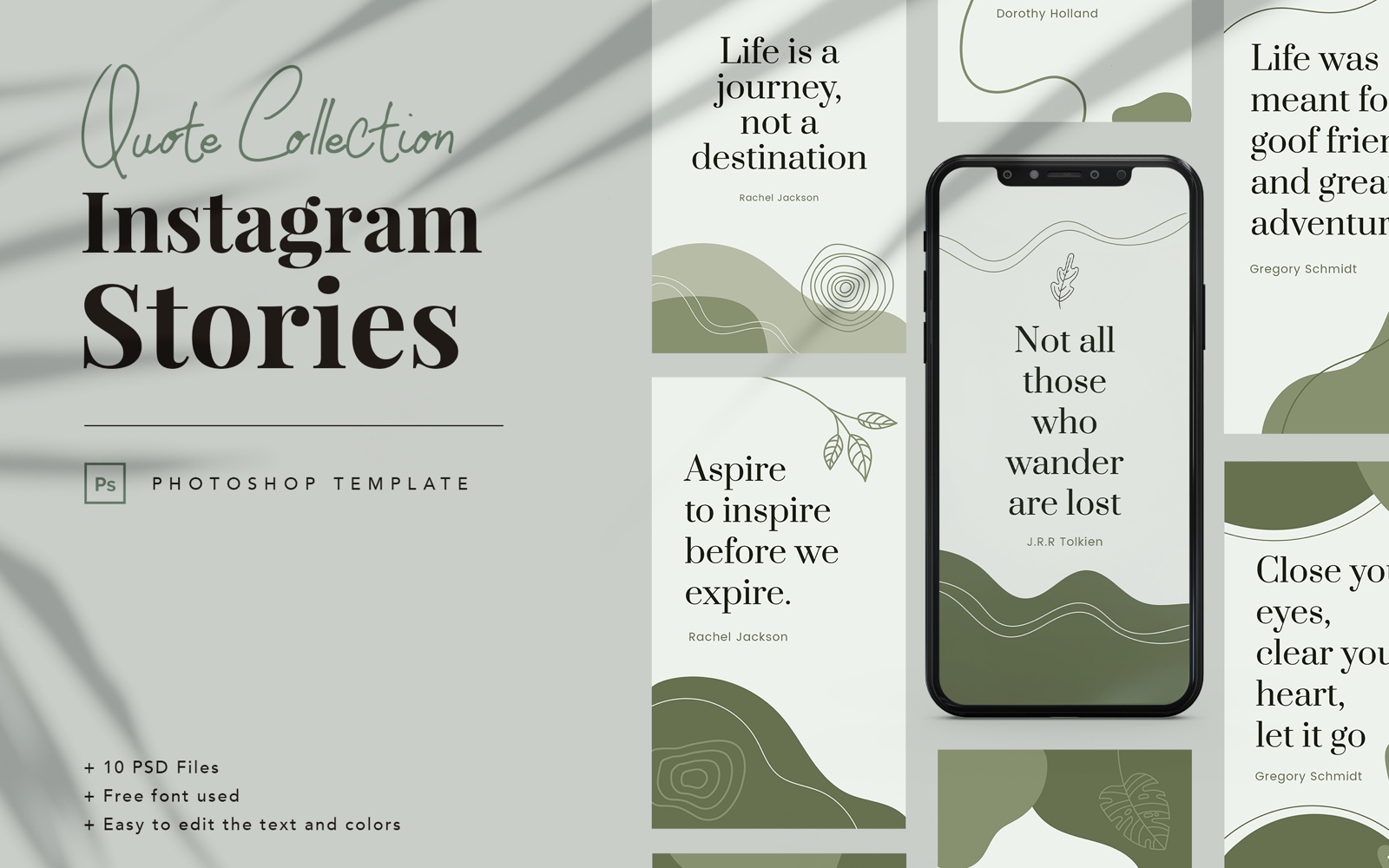 Quote Collection Instagram Storie Template for Social Media