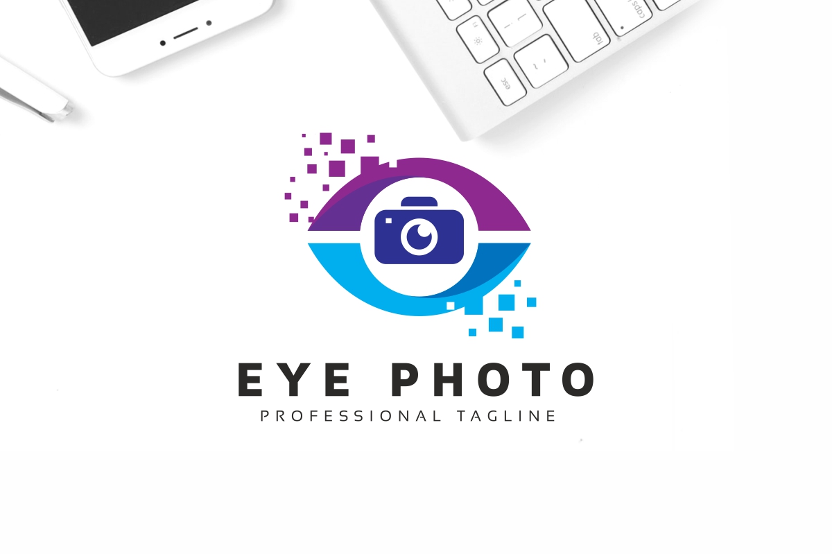 Eye Photo Logo Template