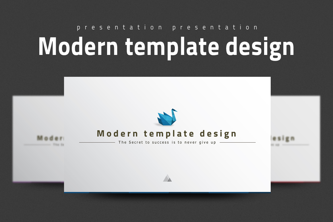 Modern Design PowerPoint template