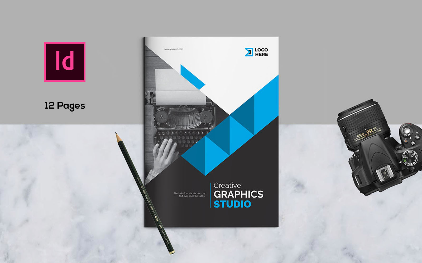 Company Brochure indesign - Corporate Identity Template