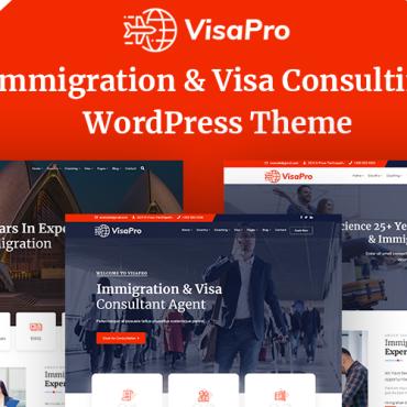 Immigration Travel-agency WordPress Themes 102084