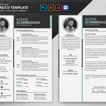 Page Resume Resume Templates 102101