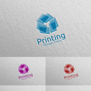 Printing Media Logo Templates 102119