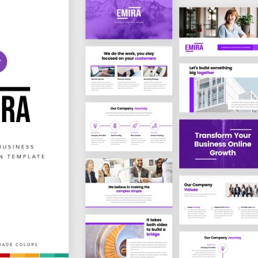 Creative Agency Keynote Templates 102155