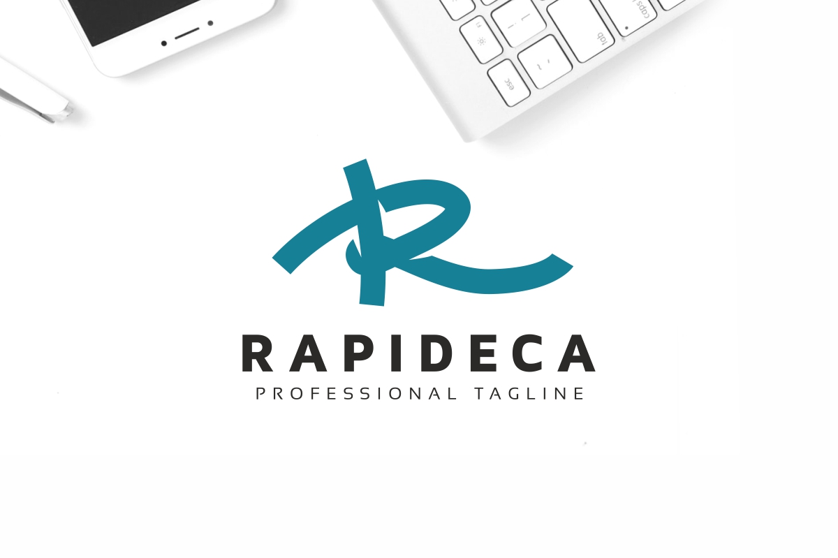 Rapideca R Letter Logo Template