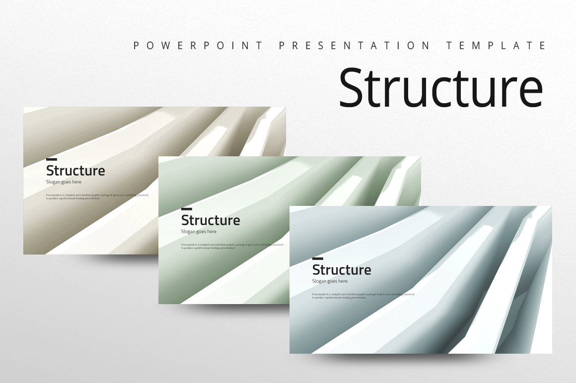 Structure PowerPoint template